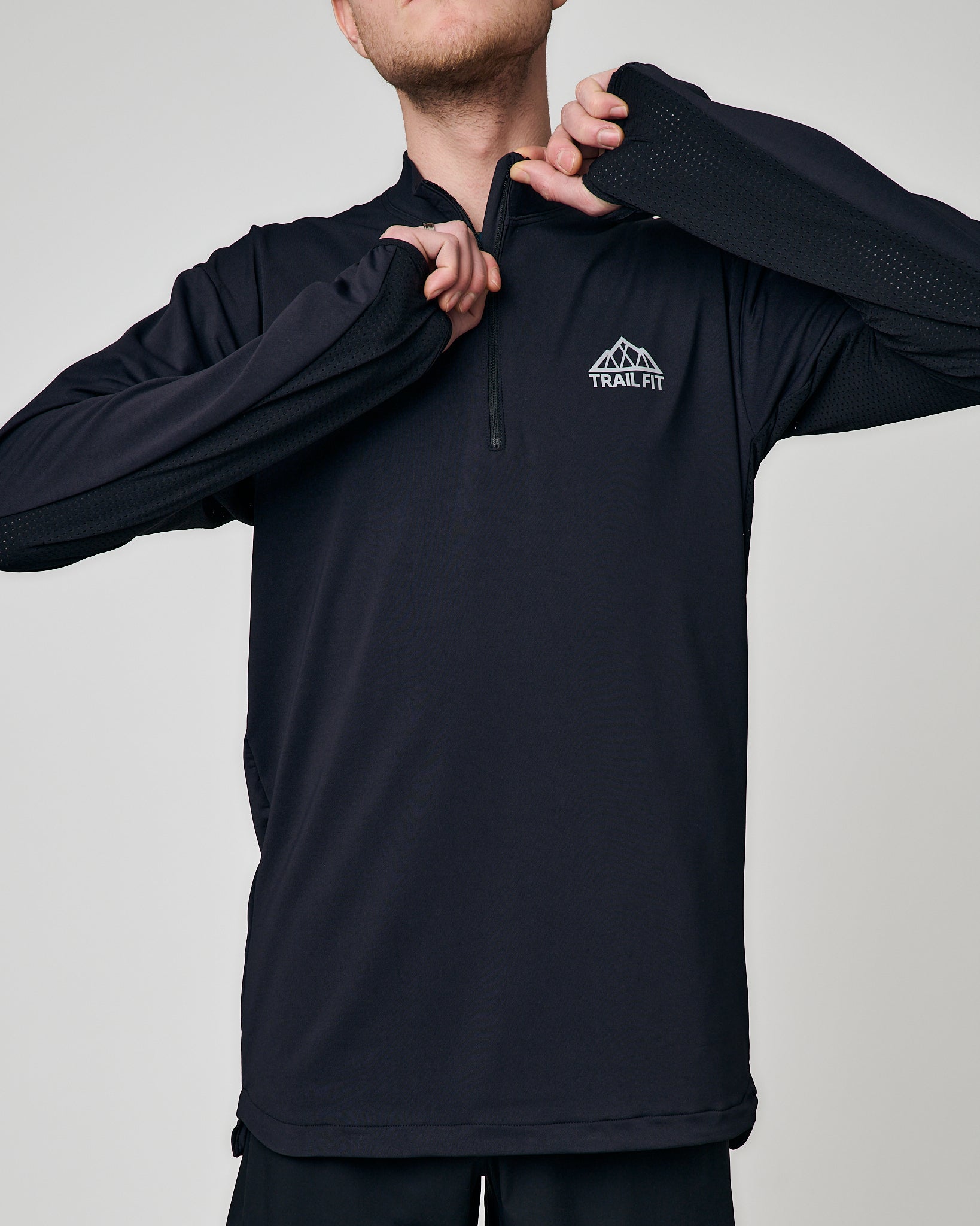 MEN'S QUARTER ZIP RUNNING FLEECE