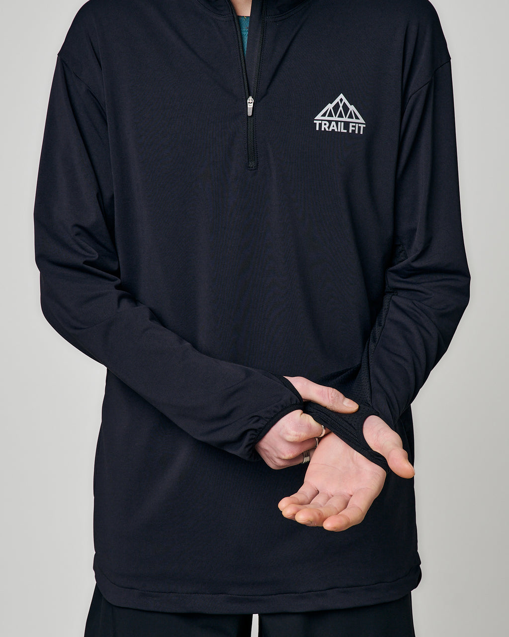 MEN'S QUARTER ZIP RUNNING FLEECE