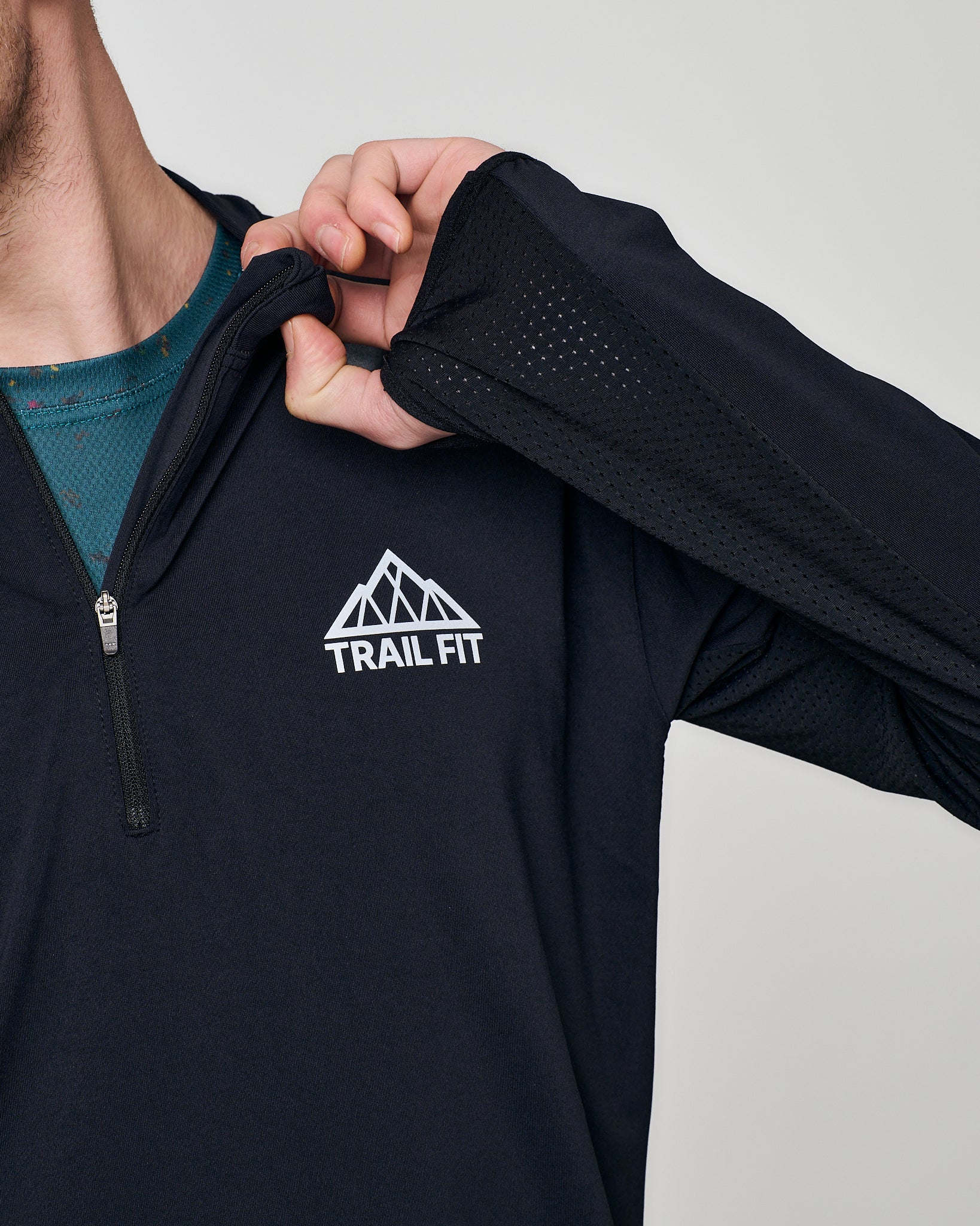 MEN'S QUARTER ZIP RUNNING FLEECE